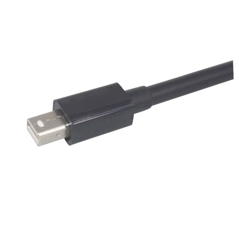 Mini DisplayPort to DisplayPort Adapter Cable 25cm 1080p for Laptop Monitor - Image 3
